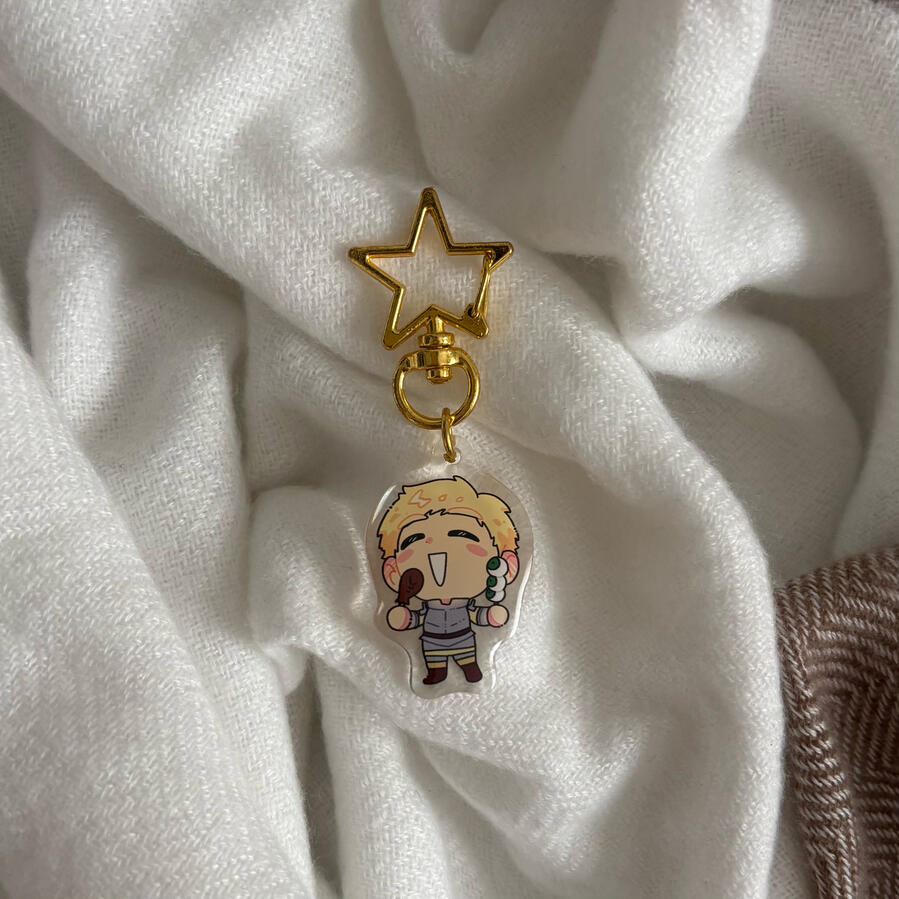 Dunmeshi: Laios Keychain (7.00 CAD)
