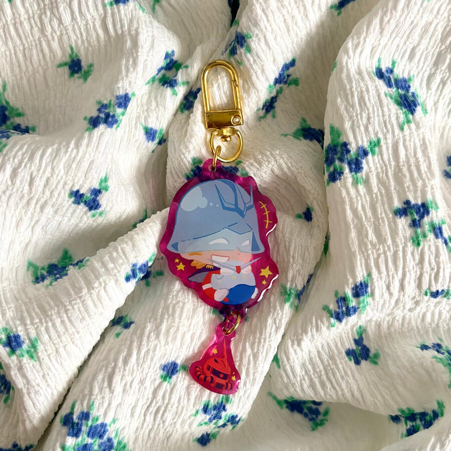 Gundam: Char Keychain (15.00 CAD)