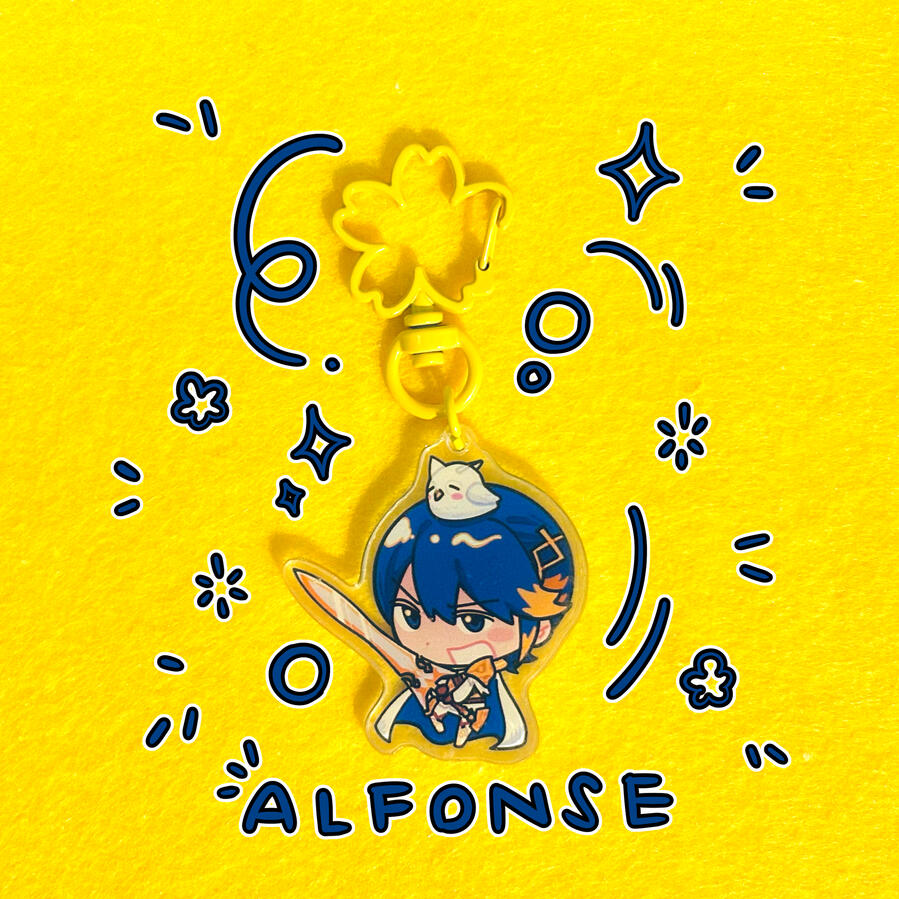 Fire Emblem: Alfonse Keychain (10.00 CAD)
