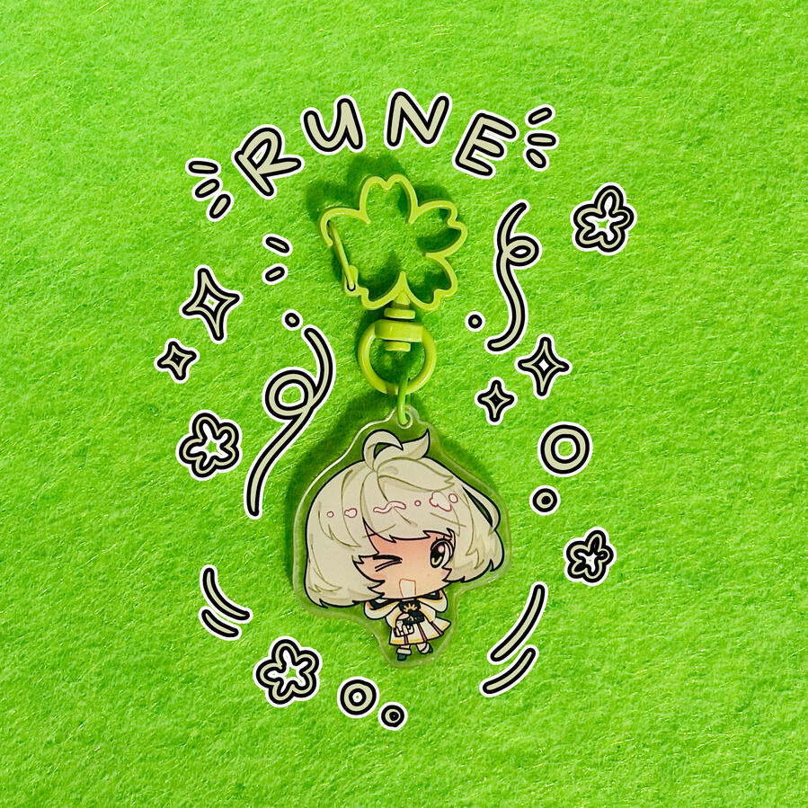 Fire Emblem: Rune Keychain (10.00 CAD)