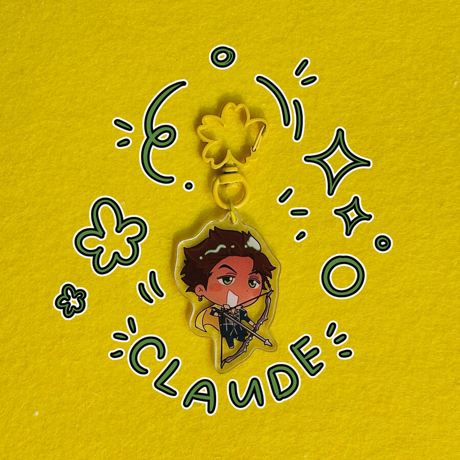 Fire Emblem: Claude Keychain (10.00 CAD)