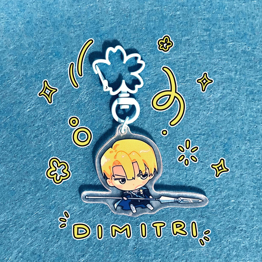 Fire Emblem: Dimitri Keychain (10.00 CAD)